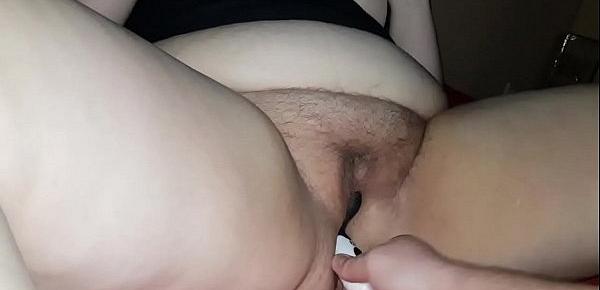  Tasty Fat British Slut Fucks Her Pussy